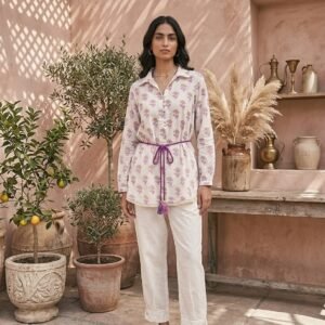 Sapphire White Boho Breeze 2pc -2